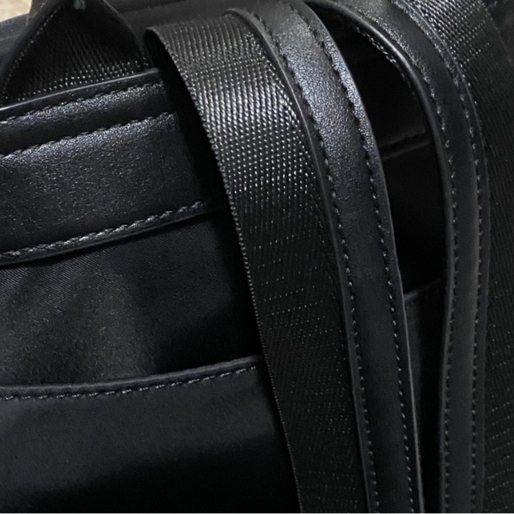 Miztique Sienna Nylon Convertible Backpack In Black - Picture 11 of 11